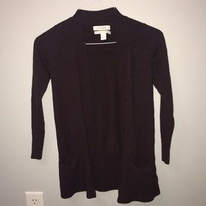 Maroon/purple cardigan